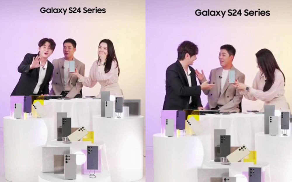 Kecelakaan siaran dengan Kangnam untuk seri Samsung Galaxy S24 yang baru menghadirkan tawa